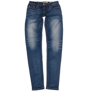 BKE Buckle Stella Skinny Stretch Jeans Size 23 x 31 1/2 Actual 25x31 1/2 - EUC!